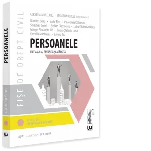 Coperta cărții Fise de drept civil. Persoanele. Editia a II-a, revazuta si adaugita