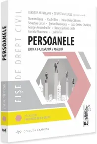 Coperta cărții Fise de drept civil. Persoanele. Editia a II-a, revazuta si adaugita