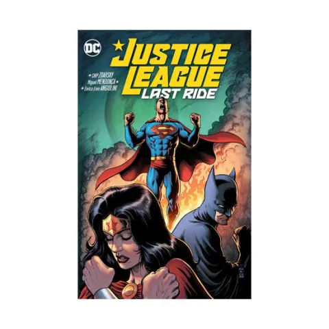 Coperta cărții Justice League: last ride