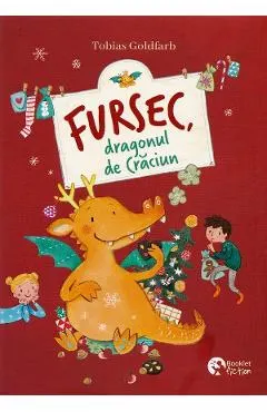 Coperta cărții fursec, dragonul de craciun - tobias goldfarb