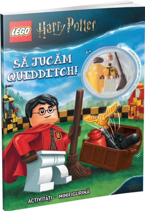 Coperta cărții Lego. Sa jucam Quidditch!
