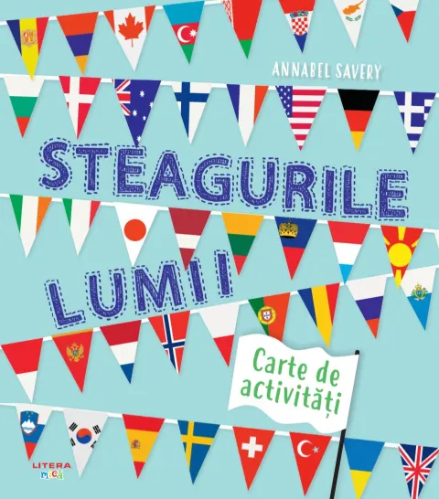 Coperta cărții Steagurile lumii. Carte de activitati
