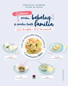 Coperta cărții Gătesc pentru bebeluș si pentru toată familia