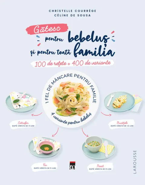 Coperta cărții Gătesc pentru bebeluș si pentru toată familia