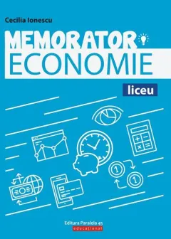 Coperta cărții Memorator de economie pentru liceu