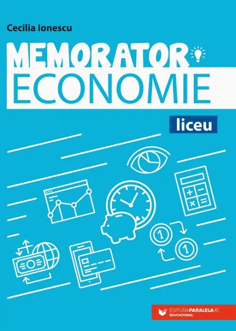 Coperta cărții Memorator de economie pentru liceu