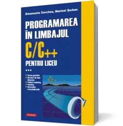 Coperta cărții Programarea în limbajul C/C++ pentru liceu (Vol. 3)