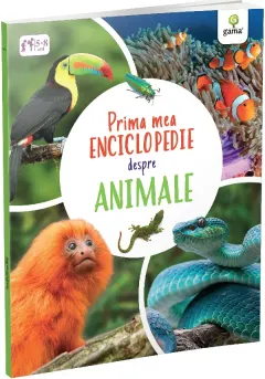 Coperta cărții Prima mea enciclopedie despre animale