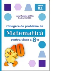 Coperta cărții Culegere de probleme de matematica pentru clasa a 8-a (editia 2026)