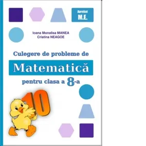 Coperta cărții Culegere de probleme de matematica pentru clasa a 8-a (editia 2026)
