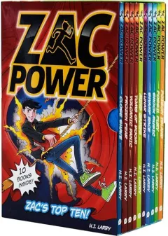 Coperta cărții Zac Power Top 10 Books