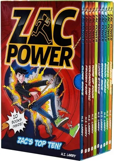 Coperta cărții Zac Power Top 10 Books