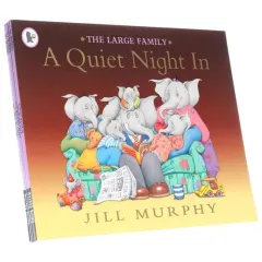 Coperta cărții The Large Family Series, 5 Picture Books Collectable by Jill Murphy