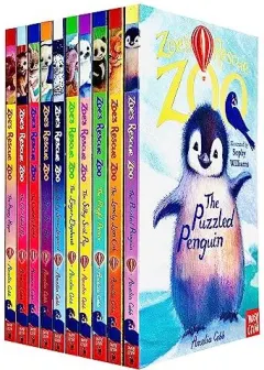 Coperta cărții Zoe's Rescue Zoo 10 Books Collection Set by Amelia Cobb