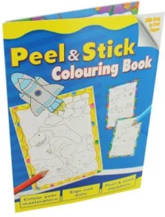 Coperta cărții Peel And Stick Colouring Book 2