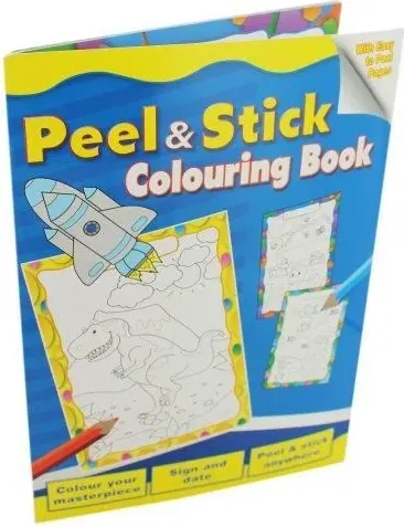 Coperta cărții Peel And Stick Colouring Book 2