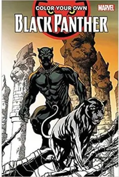 Coperta cărții Color Your Own: Black Panther