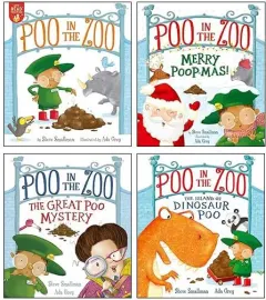 Coperta cărții Poo in the Zoo Series, Steve Smallman