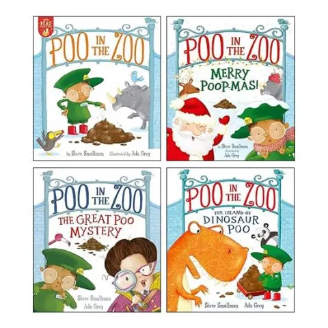 Coperta cărții Poo in the Zoo Series, Steve Smallman