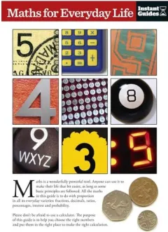 Coperta cărții Maths for Everyday Life The Instant Guide