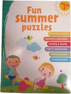 Coperta cărții Fun Summer Puzzles