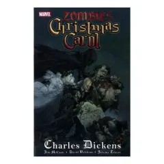 Coperta cărții A Zombies Christmas Carol In Sequential Art Being An Undead Story Of Christmas,