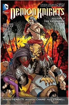 Coperta cărții Demon Knights volume 3, Robert Venditti
