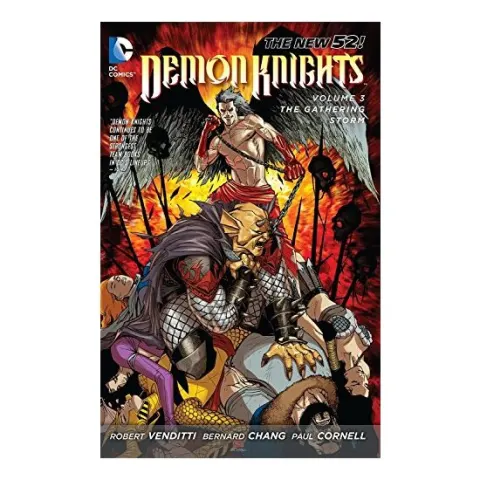 Coperta cărții Demon Knights volume 3, Robert Venditti