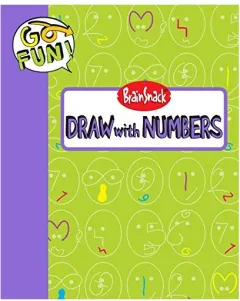 Coperta cărții Go Fun! BrainSnack Draw with Numbers, Peter De Schepper, Frank Coussement