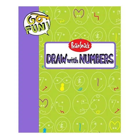 Coperta cărții Go Fun! BrainSnack Draw with Numbers, Peter De Schepper, Frank Coussement
