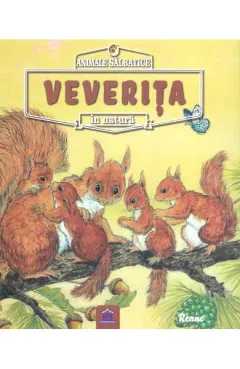 Coperta cărții Animale salbatice in natura: Veverita