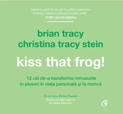 Coperta cărții Kiss that frog! (audiobook)