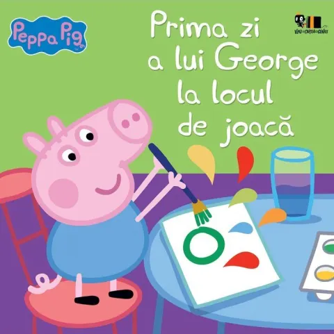 Coperta cărții Peppa Pig: Prima zi a lui George la locul de joacă