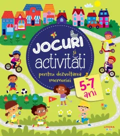 Coperta cărții Jocuri si activitati pentru dezvoltarea memoriei (5-7 ani)