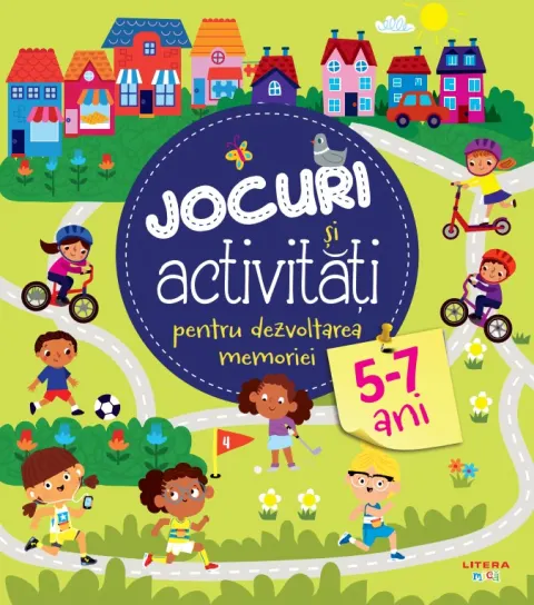 Coperta cărții Jocuri si activitati pentru dezvoltarea memoriei (5-7 ani)