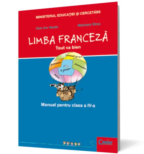 Coperta cărții Limba franceză. Manual pentru clasa a IV-a