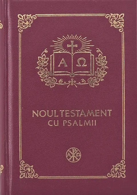Coperta cărții Noul Testament cu Psalmii