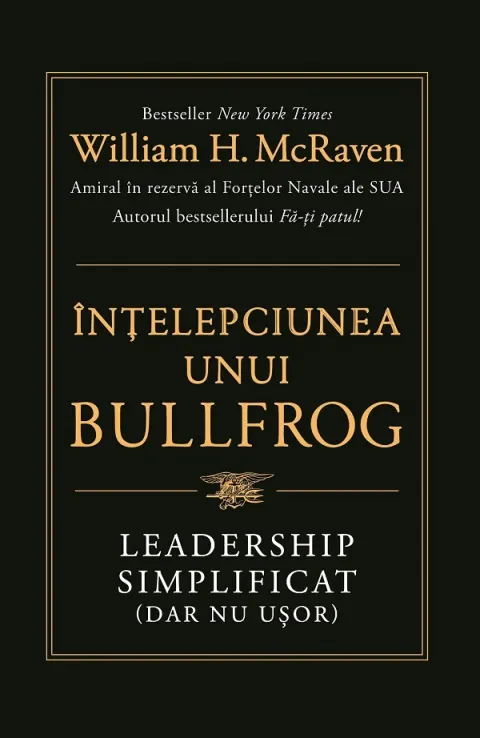 Coperta cărții Înțelepciunea unui Bullfrog