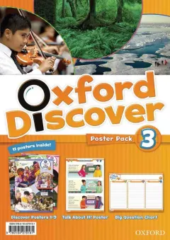 Coperta cărții Oxford Discover 3 Poster Pack- REDUCERE 30%