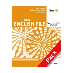 Coperta cărții New English File Upper-Intermediate Workbook with key and MultiROM Pack- REDUCERE 50%