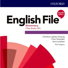Coperta cărții English File 4E Elementary Class Audio CDs