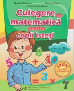Coperta cărții Culegere de matematica pentru copii isteti clasa a III-a