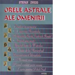 Coperta cărții Orele astrale ale omenirii
