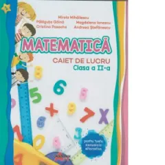 Coperta cărții Matematica. Caiet de lucru. Clasa a II-a