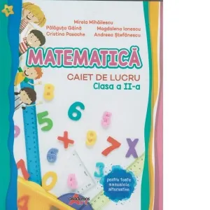 Coperta cărții Matematica. Caiet de lucru. Clasa a II-a