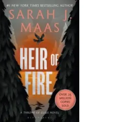 Coperta cărții Heir of Fire: A Throne of Glass Novel