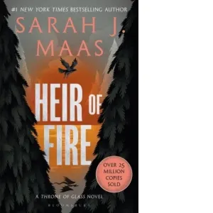 Coperta cărții Heir of Fire: A Throne of Glass Novel
