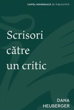 Coperta cărții Scrisori către un critic