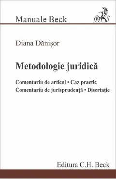Coperta cărții Metodologie juridica