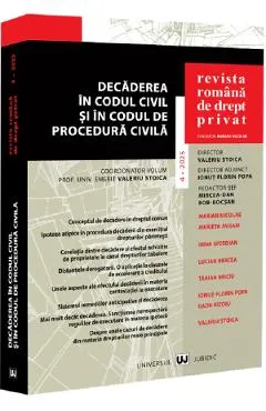 Coperta cărții Revista Romana de Drept Privat nr.4 din 2025